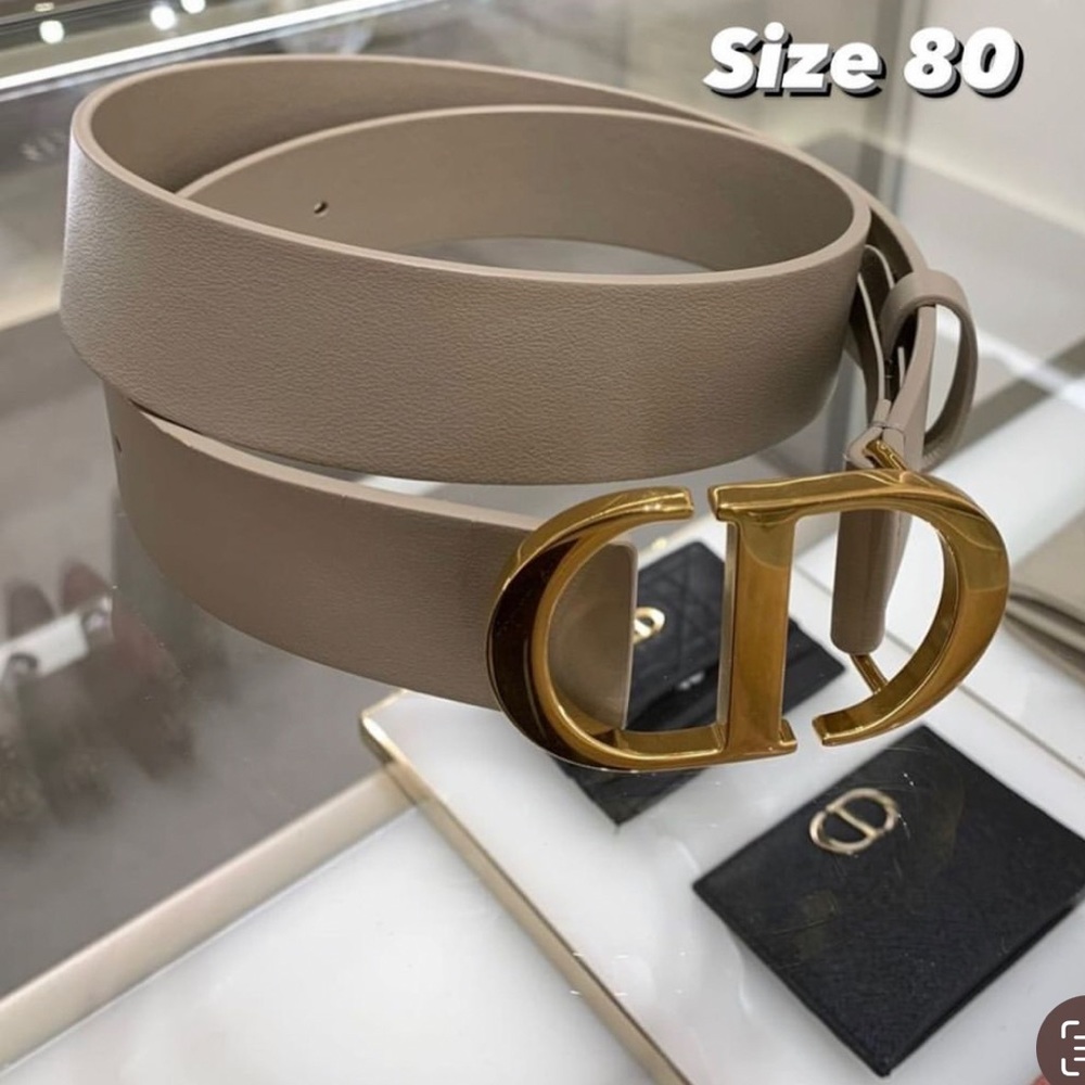 Christian Dior Montaigne Belt size 80
